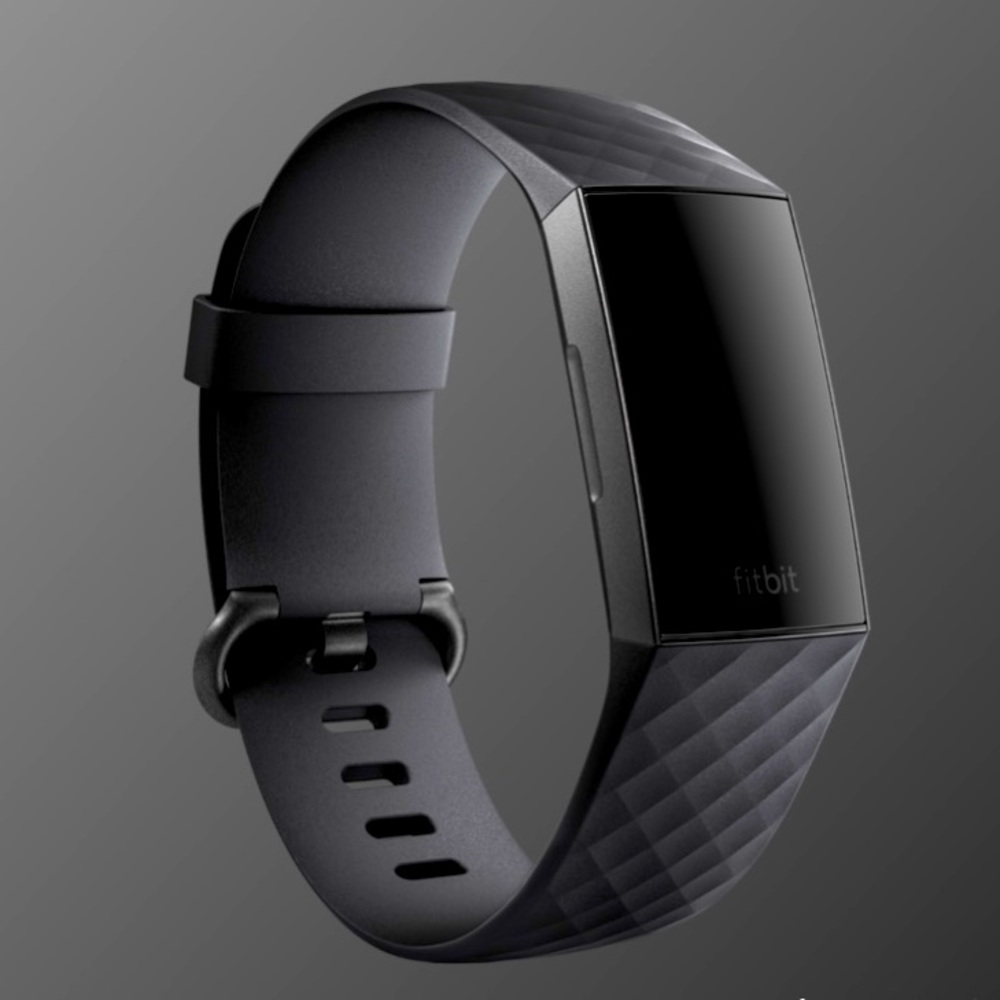 Classic Black Fitbit Band - fits Charge 4/Charge 3